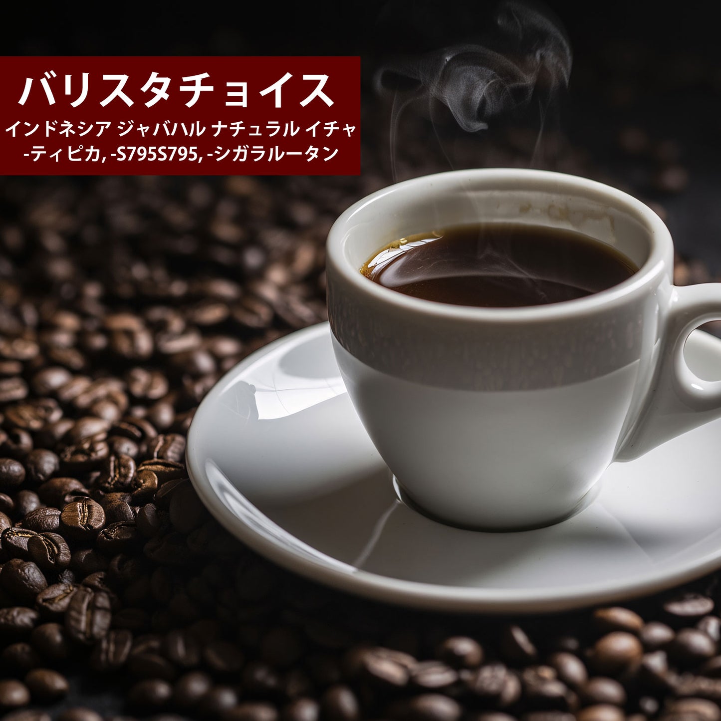 【バリスタチョイス】インドネシア ジャバハル ナチュラル イチャ -ティピカ, -S795S795, -シガラルータン