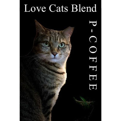 【送料無料・定期便対応】Love Cats Blend 「さくらねこ」支援　P-COFFEE